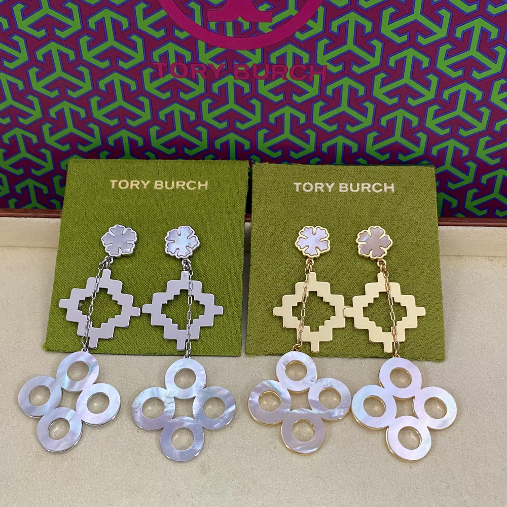 Tory Burch Steampunk Diamond Earrings